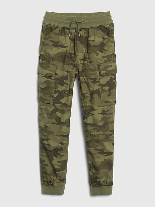 View large product image 1 of 1. Kids Lived-In Cargo Joggers with Stretch