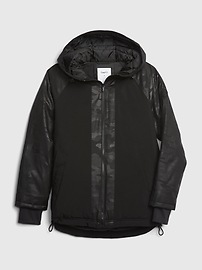 View large product image 6 of 7. GapFit Upcycled Puffer Jacket