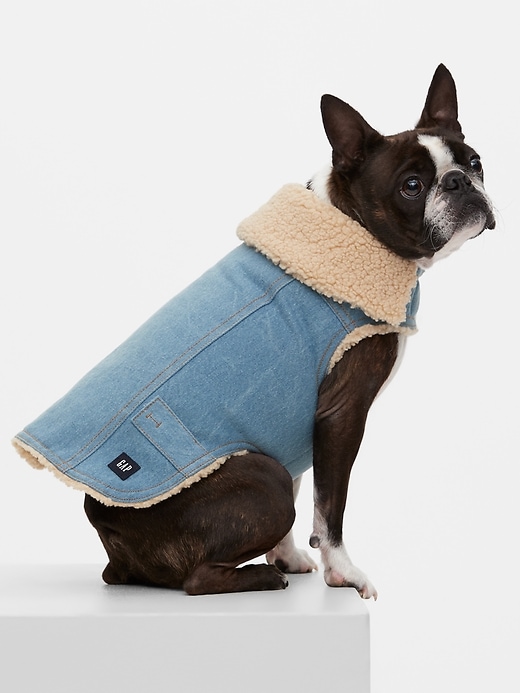 Image number 5 showing, Dog Denim Jacket