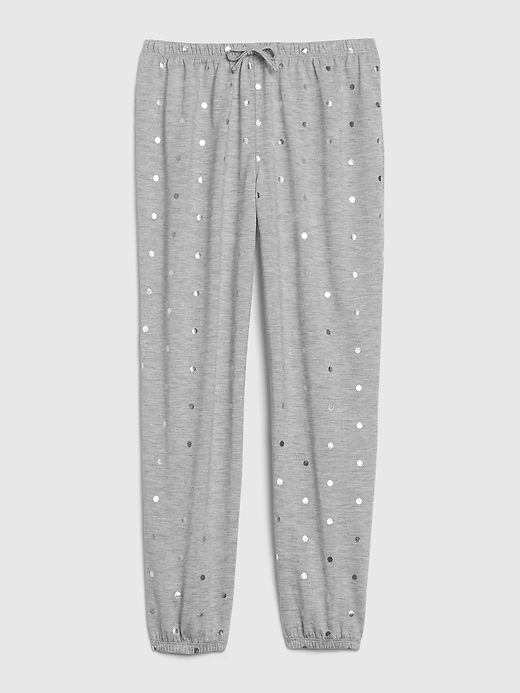 1 of 8 showing, with the color grey dots of product Kids PJ Pants