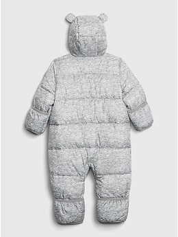 baby gap down snowsuit