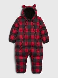 gap baby fleece suit