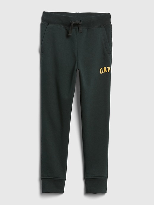1 of 8 showing, with the color cambridge green of product Kids Gap Logo Sweatpants