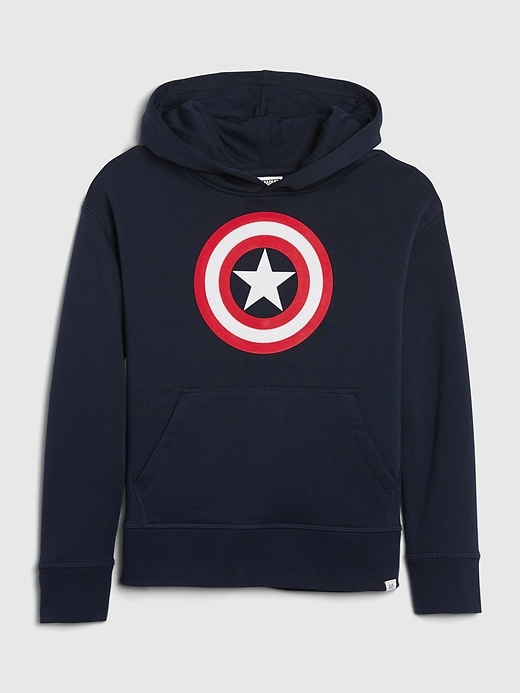 View large product image 1 of 1. GapKids &#124 Marvel Graphic Hoodie