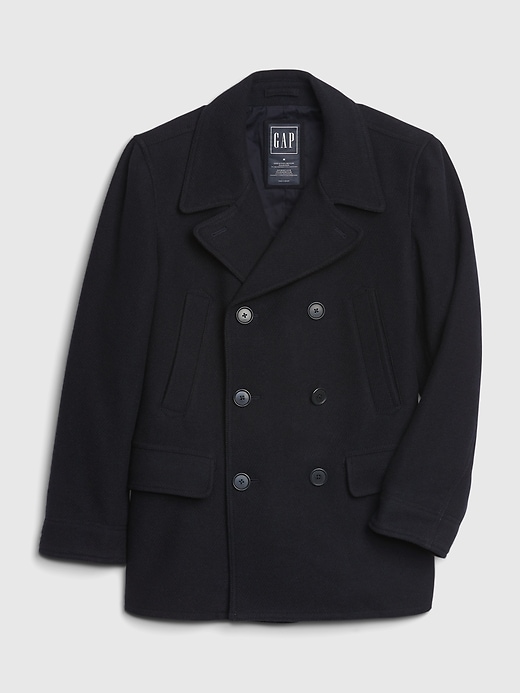 Image number 6 showing, Wool Peacoat