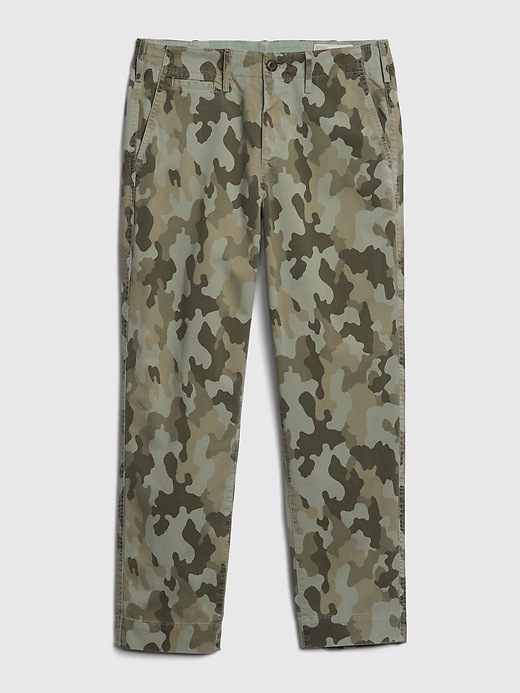 Image number 8 showing, Camo Straight Leg Khakis