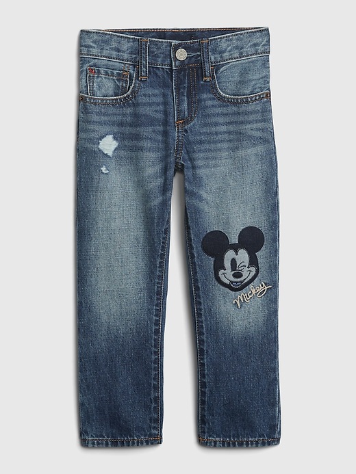 Image number 1 showing, babyGap &#124 Disney Mickey Mouse Slim Jeans