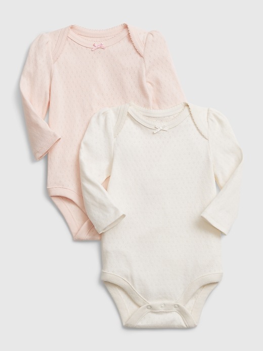Image number 1 showing, Baby Organic Bodysuit (2-Pack)