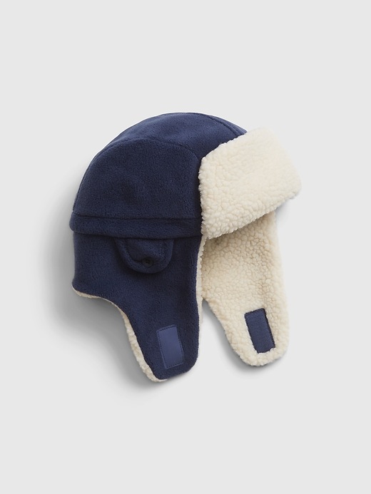 View large product image 1 of 1. Toddler Sherpa Lined Trapper Hat