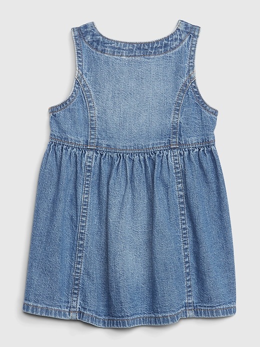 Image number 2 showing, Baby Vintage Denim Dress