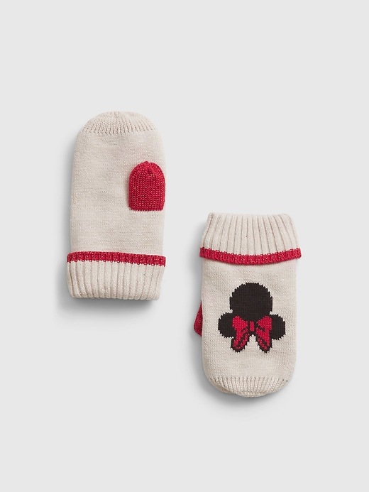 View large product image 1 of 1. babyGap &#124 Disney Minnie Mouse Mittens