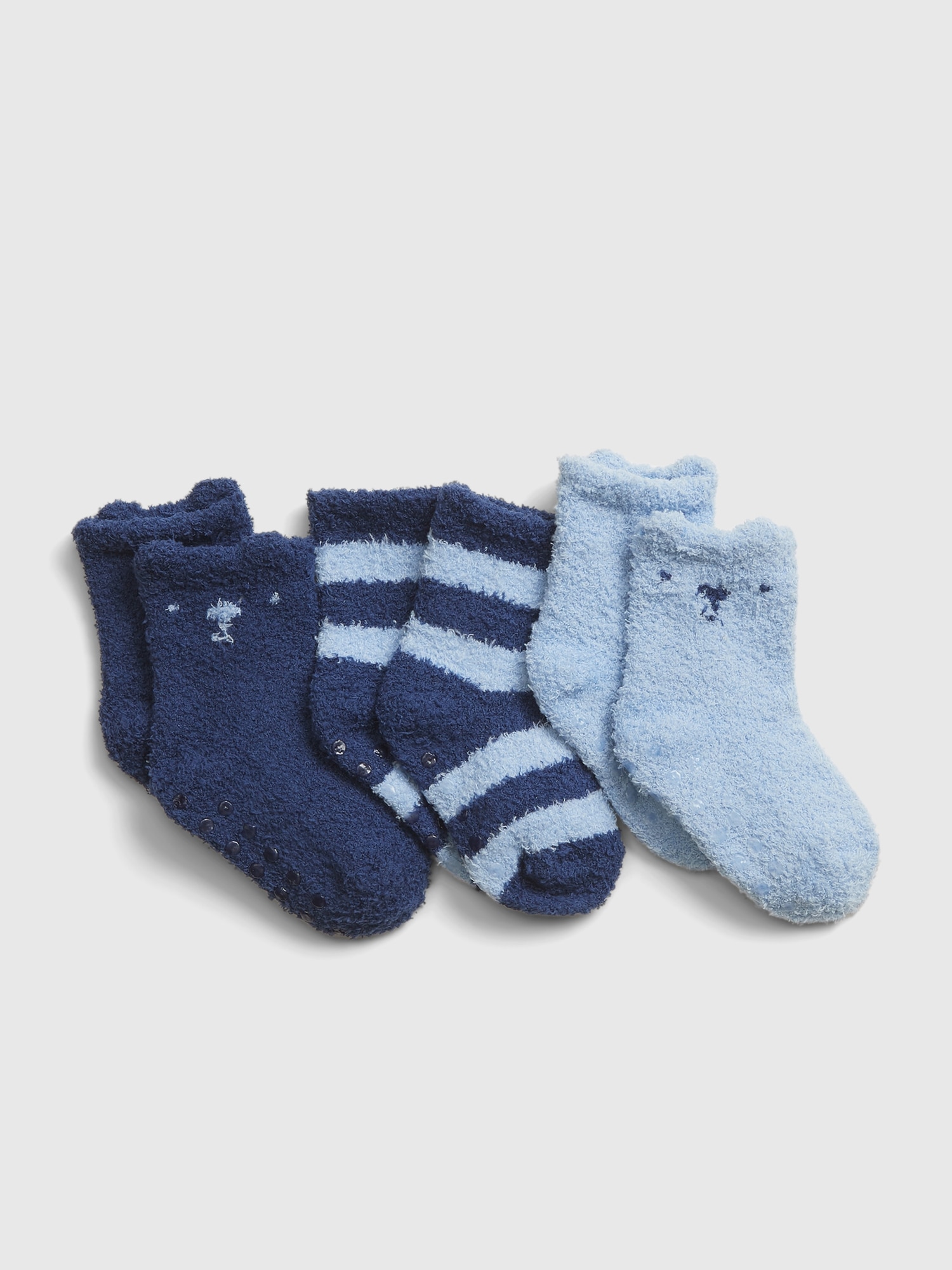 Baby Fuzzy Socks (3Pack) Gap