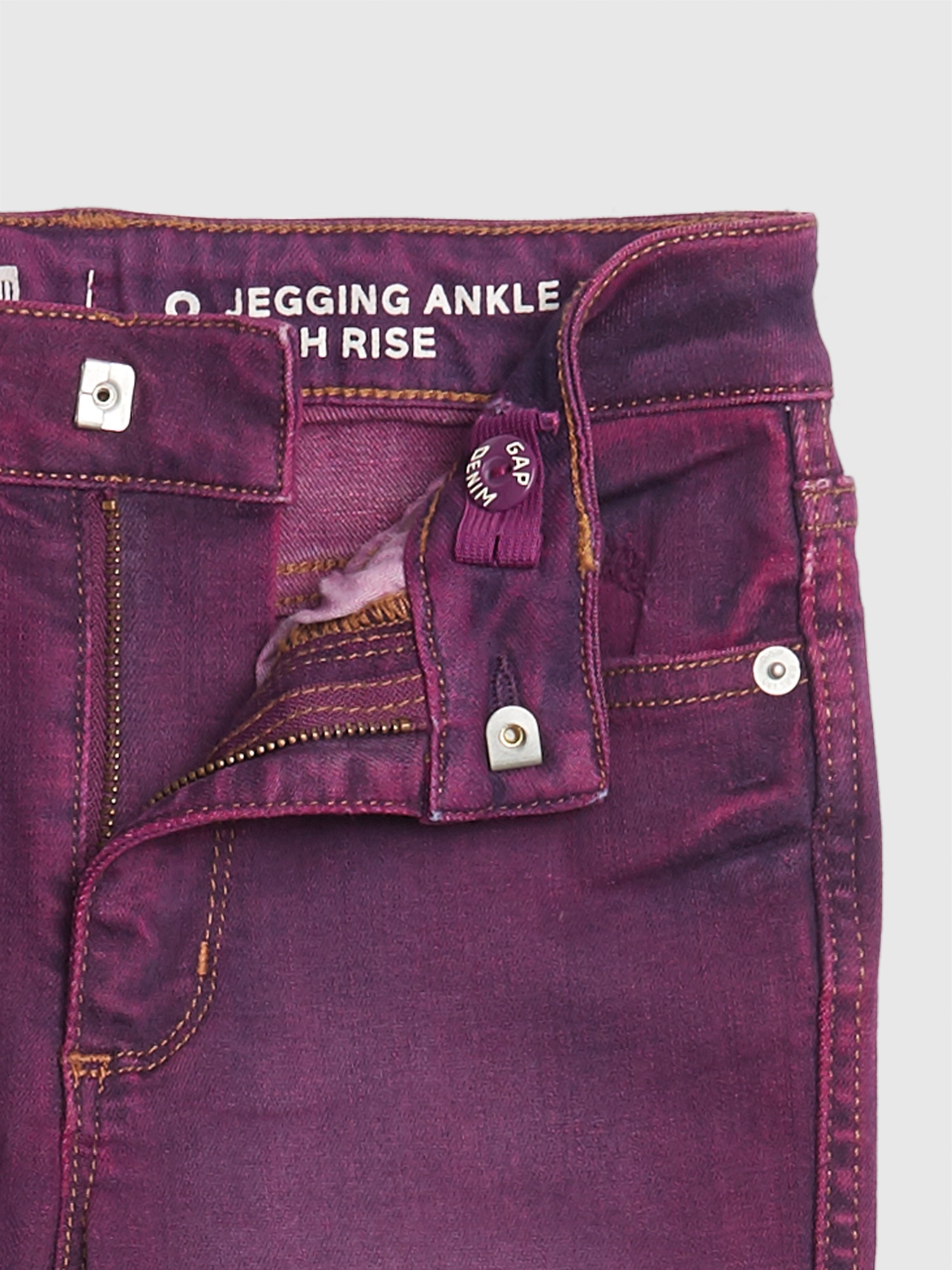 purple jeggings