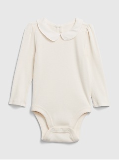 baby bodysuit with collar