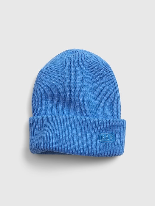 1 of 8 showing, with the color breezy blue of product Kids Ribbed Beanie