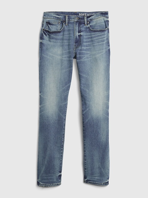Image number 6 showing, Soft Wear Athletic Taper Jeans with GapFlex