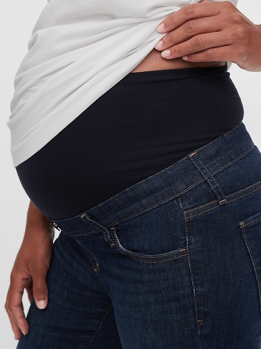 Maternity Full Panel Favorite Jeggings Gap