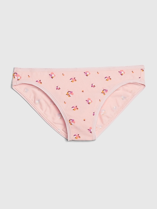 1 of 8 showing, with the color pink floral of product Low Rise Bikini Briefs