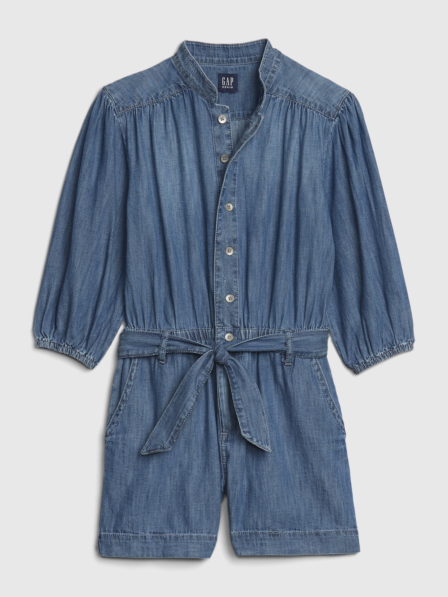 Gap denim romper discount