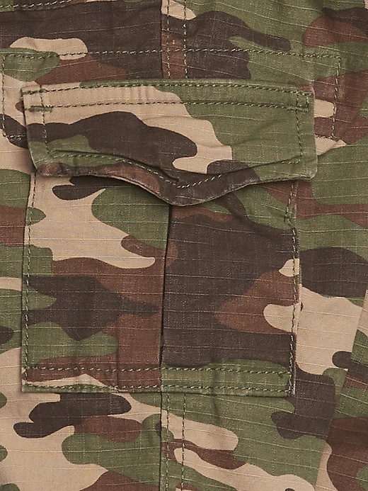 Image number 3 showing, Toddler Cargo Camo Pants