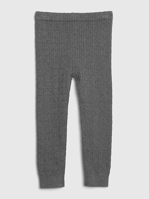 View large product image 1 of 1. Toddler Cable Knit Leggings