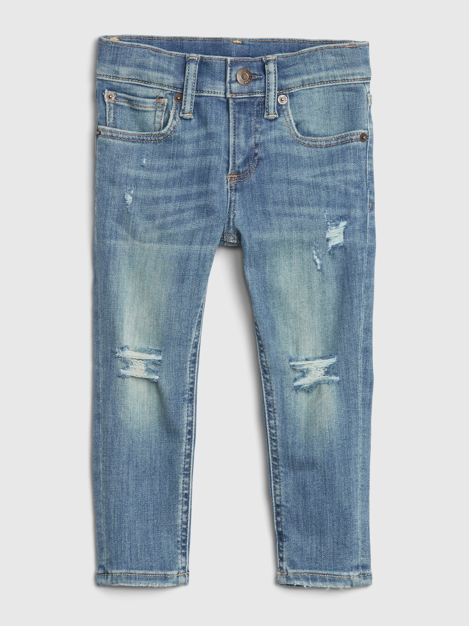 Toddler Destructed Skinny Jeans with Washwell™ | Gap