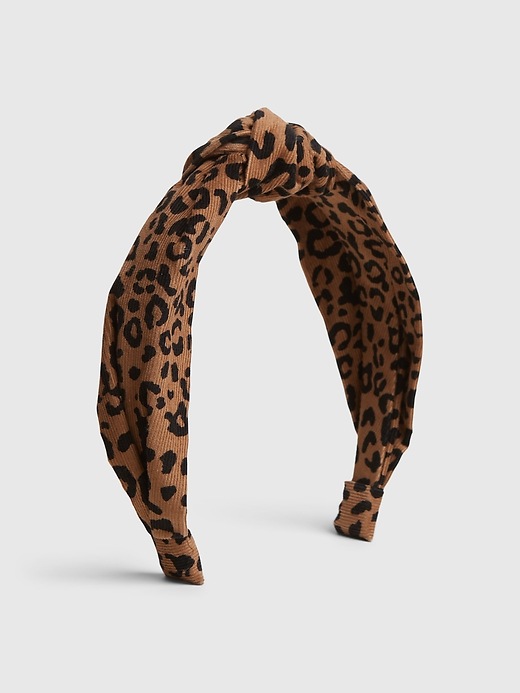 View large product image 1 of 1. Kids Leopard Print Headband