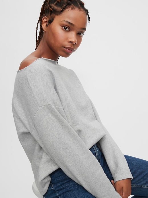 Over The Shoulder Pullover Sweatshirt Gap