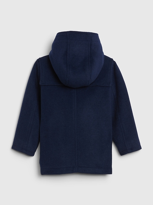 2 of 8 showing, with the color blue of product Toddler Wool Jacket