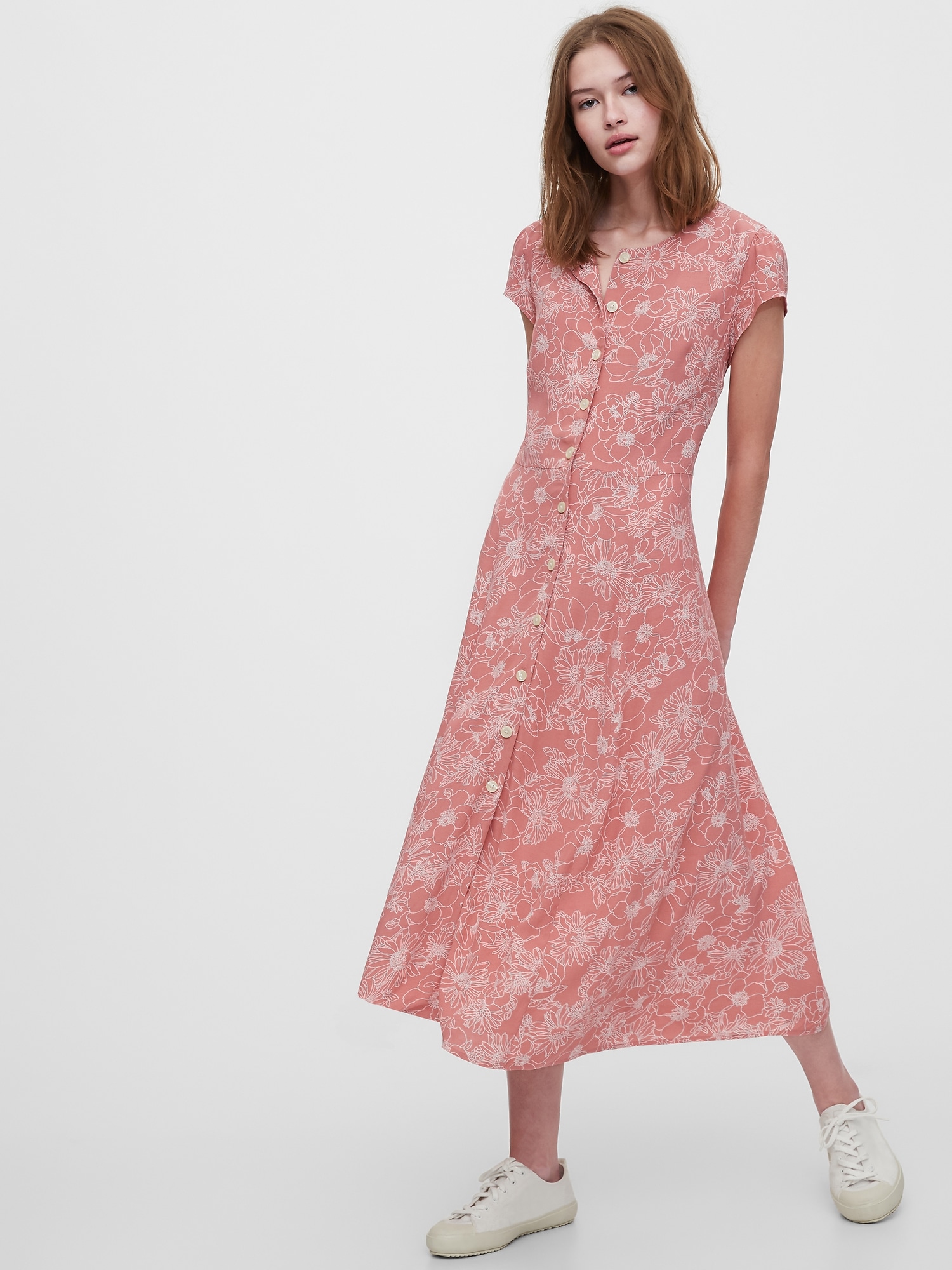 gap casual midi dress