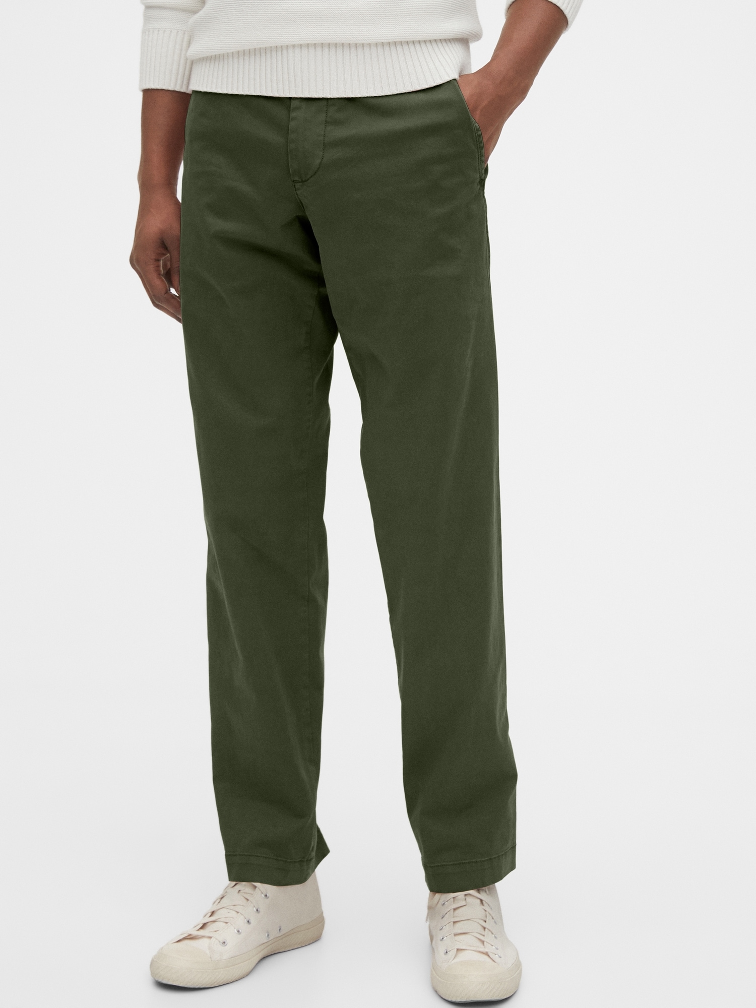 Vintage Khakis in Straight Fit with 