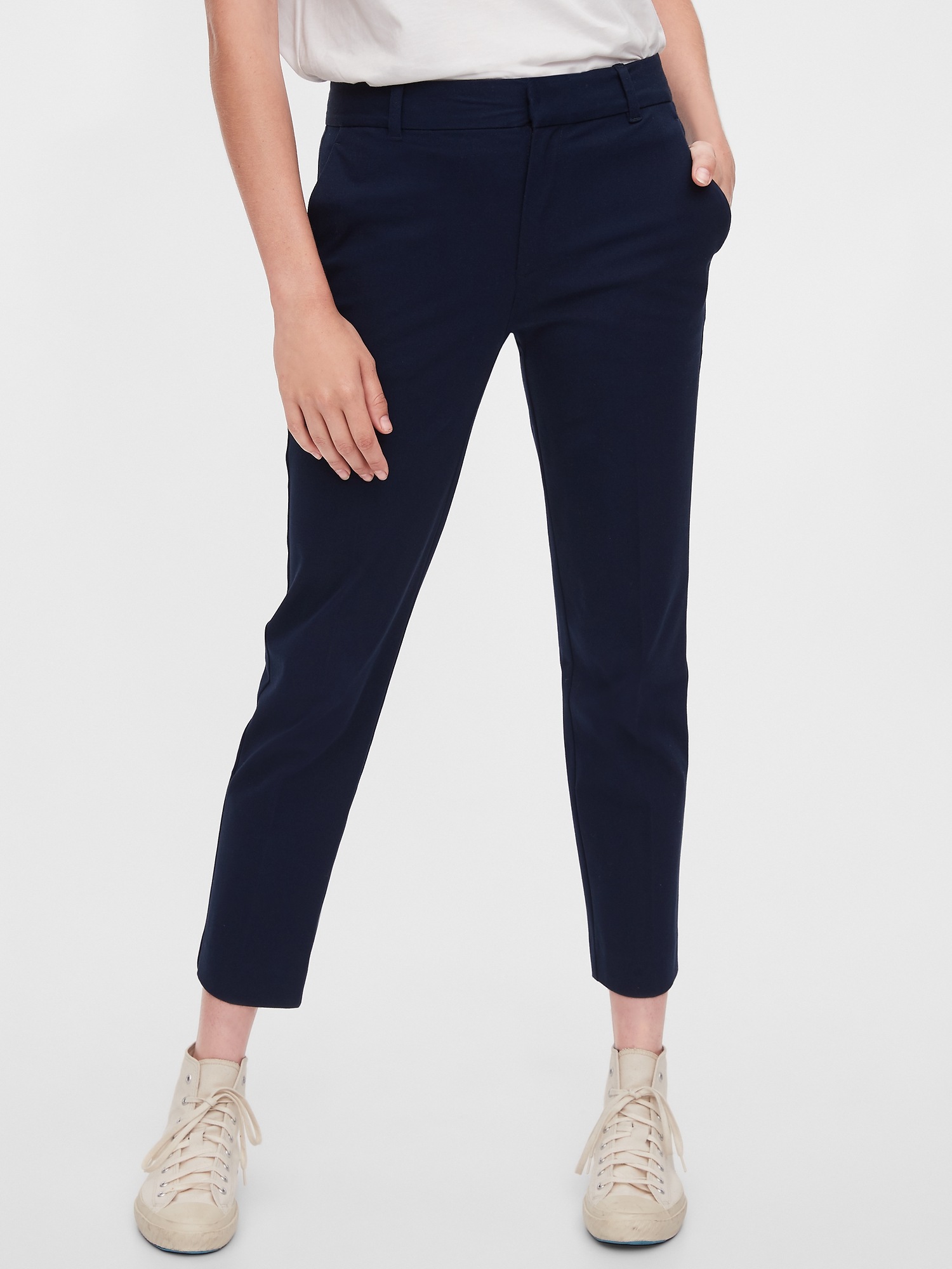 slim ankle pants womens