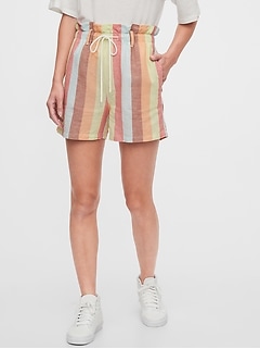 gap paper bag shorts