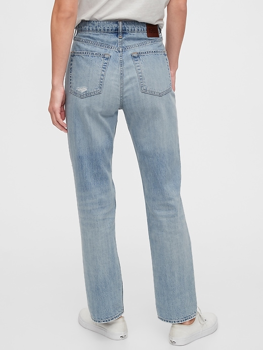 Image number 2 showing, 1969 Premium Sky High Straight Leg Jeans