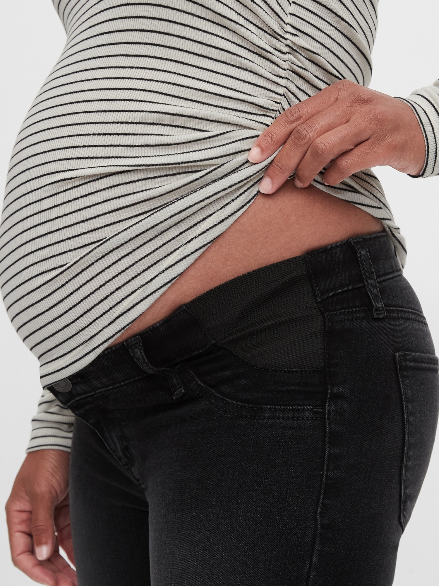 Maternity Inset Panel Favorite Jegging Gap
