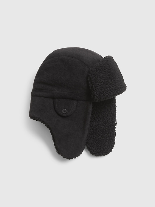 View large product image 1 of 1. Kids Sherpa Lined Trapper Hat