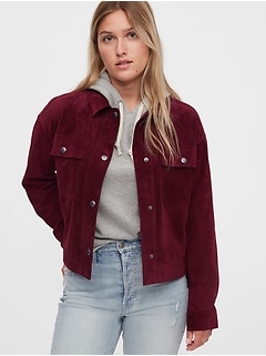 gap suede jacket