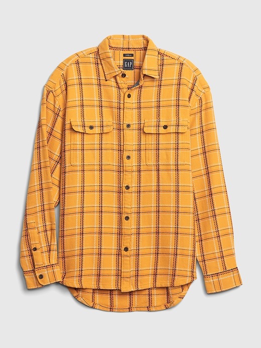 Image number 6 showing, Heavyweight Flannel Shirt Jacket