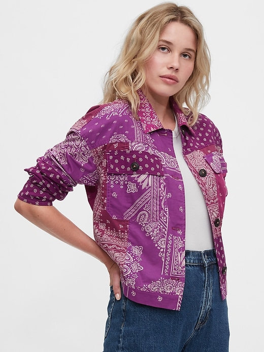 Image number 1 showing, The 1969 Collection Patchwork Jacket