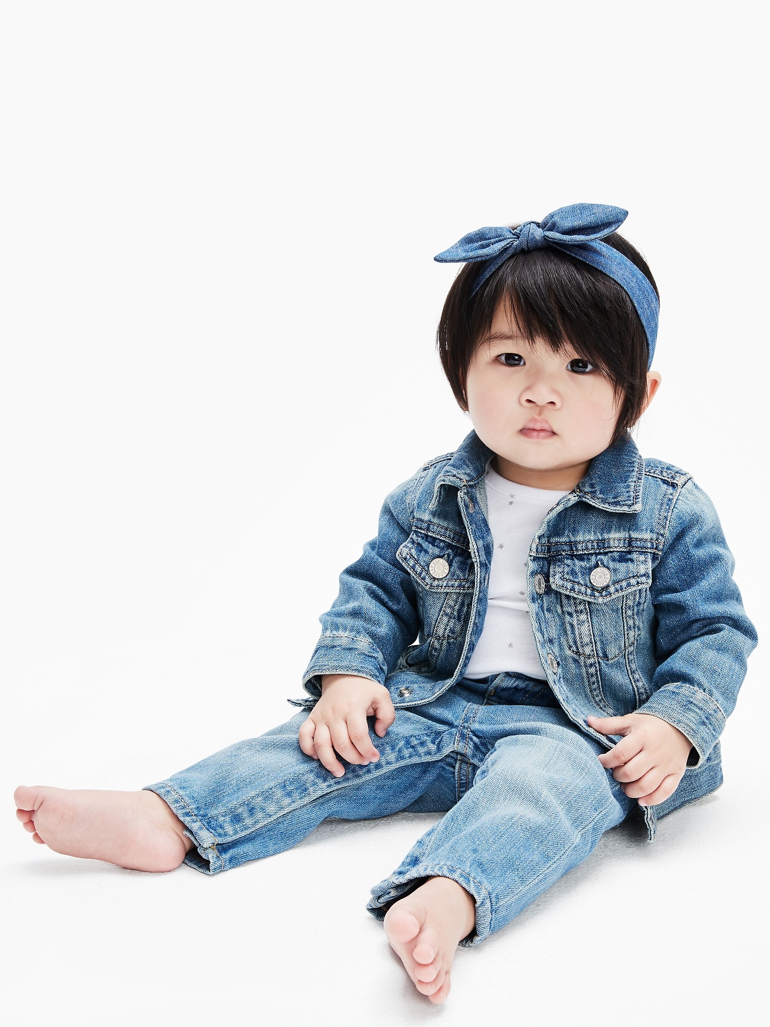 gap baby girl denim jacket