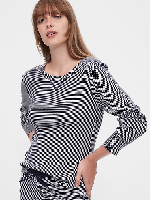 Image number 4 showing, Ribbed Top in Modal