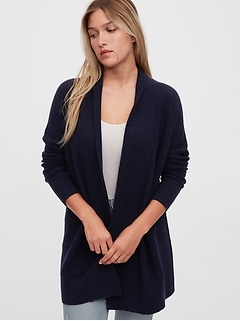 gap wrap front cardigan