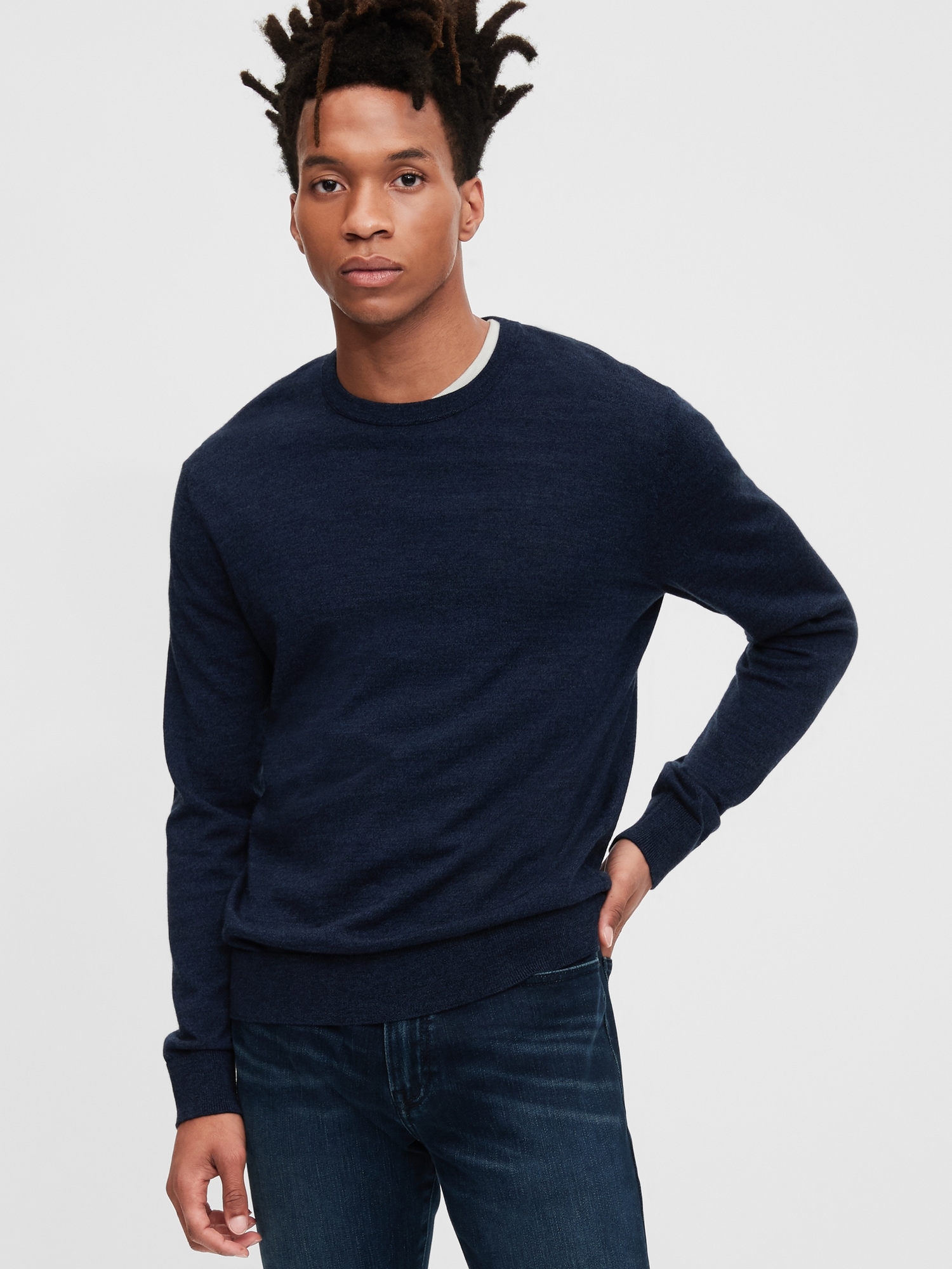 Merino Crewneck Sweater Gap