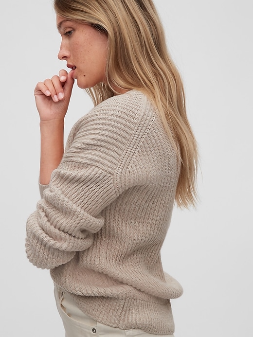 Image number 5 showing, Relaxed Rollneck Shaker Sweater