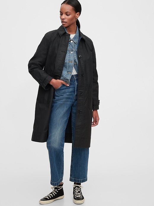 1 of 8 showing, with the color black night of product Workforce Collection Mac Coat