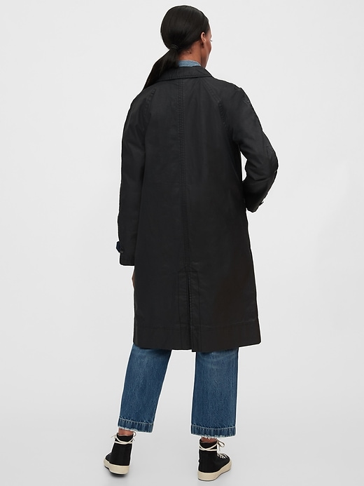 2 of 8 showing, with the color black night of product Workforce Collection Mac Coat