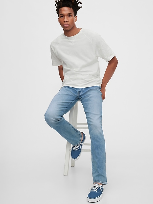 Image number 5 showing, Soft Wear Straight Jeans With Washwell&#153