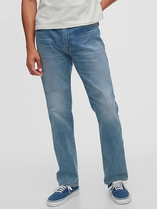 Image number 1 showing, Soft Wear Straight Jeans With Washwell&#153