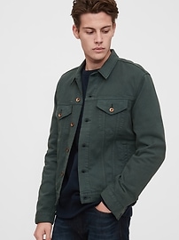 gap icon denim jacket men