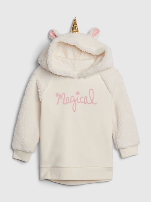 View large product image 1 of 3. Toddler Unicorn Hoodie